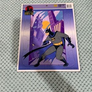 Batman Puzzle Golden 8324 Frame Tray Puzzle 1993 DC Comics  Nice Complete